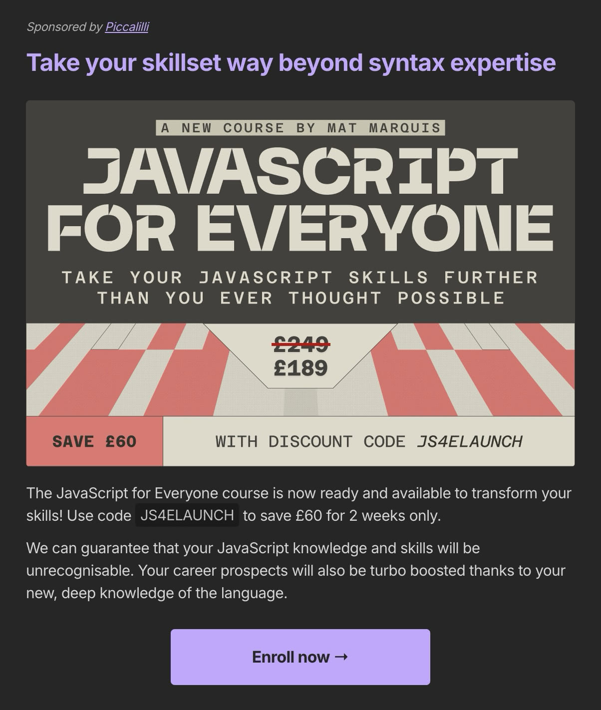 Unicorn Club Sponsor Example 2